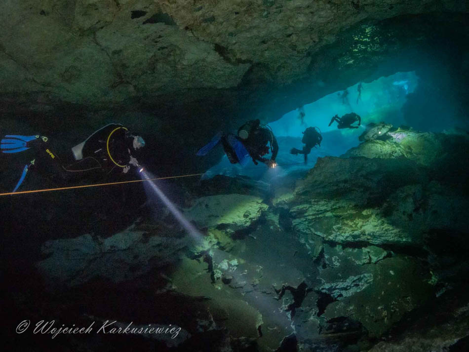 cavern diving kurs nurkowy