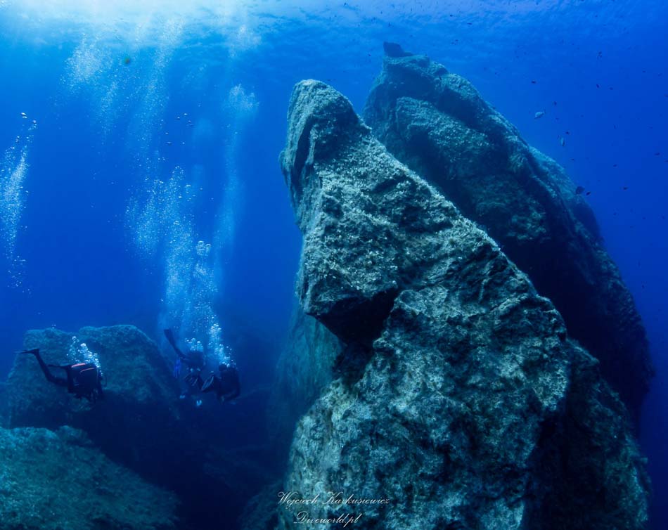 Wall Diving - podwodne urwisko