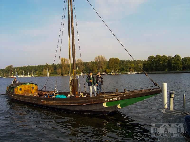 Odrestaurowana barka 